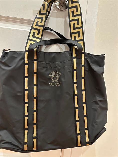 versace parfums tote bag price|versace tote bag price.